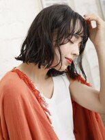 ミンクス 原宿店(MINX)&nbsp;透け感バング×ラフカールボブ