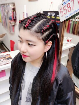 ヴェール 郡山店(Vert) 1/2コーンロウ