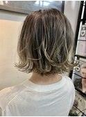 【新宿ペネロープ】外はねボブ×グラデーションカラー  担当 RYO