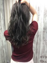 フレーム へアアンドトリートメント 天王寺北口店(FRAME)&nbsp;【FRAME天王寺あべの】インナーカラー×アディクシーサファイア