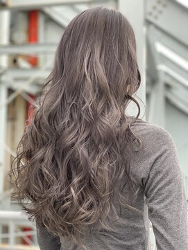 エイト 上野店(EIGHT ueno) 【EIGHT上野】中田　ダブルカラー×シルキーグレージュ