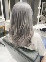 デイズ(days)&nbsp;ミルクティーアッシュベージュデザインカラー☆ブリーチWカラー