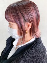 テトヘアー(teto hair) ピンクベージュ、ピンクパープル、グラデーションカラー