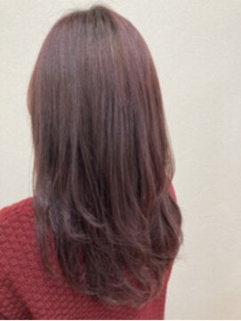 ウェーヴ アズシュガー 浜松佐藤店(wave as sugar) 〈wave佐藤店〉フェミニンゆる巻 ダークラベンダーカラー