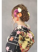 ウィスプ 赤羽店(wisp)&nbsp;振袖アップスタイル♪