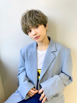 ヴェイン 渋谷(vain) ハンサムショート/クールショート/ハイライト/小顔/前髪カタログ