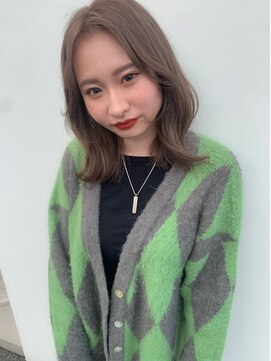 美容室 アイディー i-dee オリーブグレージュ