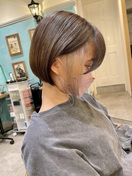 ロンドフルール 大宮東口(Lond fleur) Lond fleur 小泉 イヤリングカラー×ボブ