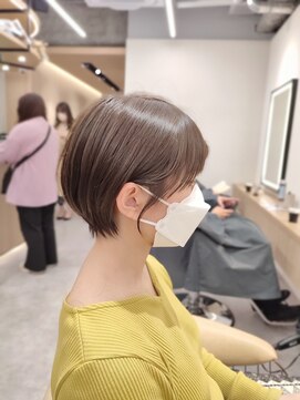 ロンドプロフィール 浦和(Lond profil) 【lond.海気】耳かけ丸っこショート☆　似合わせカット