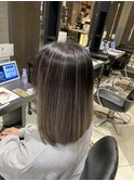 ハイライトバレイヤージュカラー