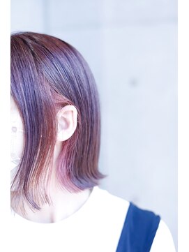 アドミラル ベー ヘアーデザイン(Admiral b Hair design) 大人のインナーカラー !白髪染め/ショートカット/心斎橋/堀江美