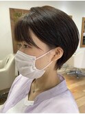 耳掛けショート/刈り上げボブ/刈り上げショート