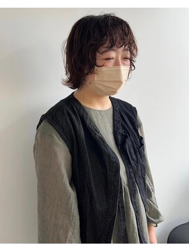 アンブレラ 中目黒(ANBRERA) ミニマッシュウルフ×前髪パーマ