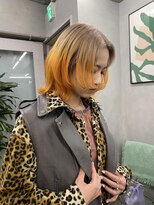 ジーナ(XENA)&nbsp;ベージュ×オレンジ