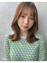 ラフィネ 成増店(raffine)&nbsp;ふんわり巻いたナチュラルくびれヘア【成増美容室】上板橋/赤塚