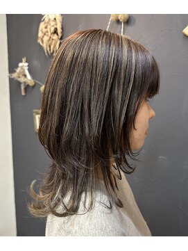 ガーデン Garden ヘアーメイク hair make ナチュラルウルフカット