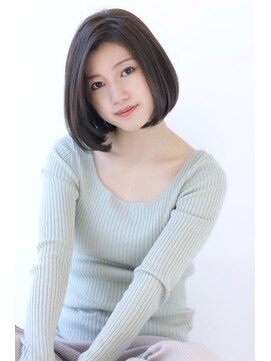 オーロ(ORO) 20代～50代大人ガーリーダークアッシュボブ