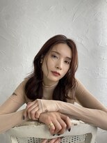 ナンバー ブラオ 名古屋栄(N° blao) ≪韓国風≫くびれレイヤー×ピンクベージュ