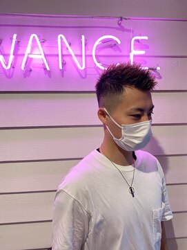 アヴァンス 天王寺店(AVANCE.) 【松元担当】おしゃれボウズ×フェードモヒカン