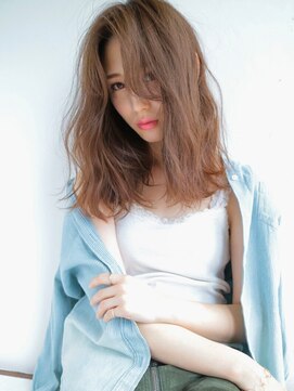 ソヨン 有田川店(SOYON) ヘルシーロブ　うざバング　ハイトーンカラー