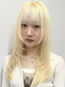 ウィコ 新宿(WICO) ブロンドレイヤー[新宿駅/美髪/ピンクブラウン］