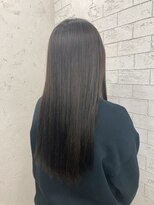 アジールヘア 東上野店(agir hair)&nbsp;ナチュラル艶感ストレート美肌透明感ブルーカラー【上野】