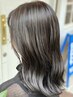 カラーに深みと落ち着きを与えるローライト￥20900