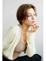 ヘアーゼロ 南新町(HAIR ZERO)&nbsp;かきあげボブスタイル