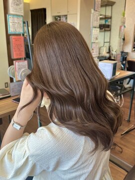 シェール(cher) 透明感/ミルクティーアッシュベージュ【cher西宮北口:MAYA】