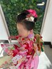 【七五三・三歳女の子】10:00～着付＋ヘアセット＋カンタンメイク付き