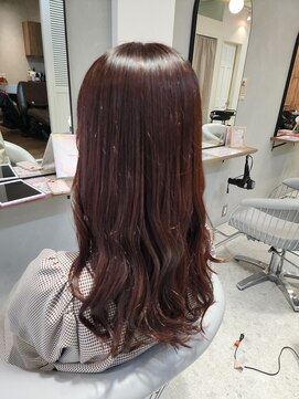 ハイレート ウニクス川越店(Hairate) [Sekiguchi] イルミナカラーでピンクブラウン♪