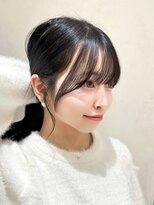 アマトウキョウ アユンチェ(AMA TOKYO×AYUNCHE)&nbsp;韓国ヘア　2wayバング  レイヤーカット くびれヘア  顔周り/