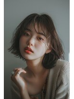 ラナ 新宿(lana)&nbsp;ボブレイヤー/ウルフ/レイヤーカット/【lana hair 新宿】