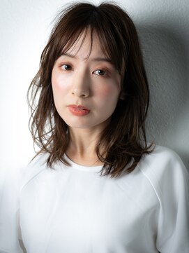 カバーヘア ブリス 戸田公園西口店(COVER HAIR bliss) オリーブグレージュ大人美人ヘルシースタイルv戸田公園30代40代