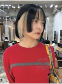 【インナーカラー】抜きっぱなし×黒