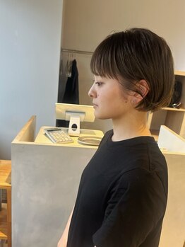 ヌン(nun)の写真/簡単お手入れで美フォルム持続!高い再現性はカット技術にあり!あなたにフィットしたショートご提案します☆