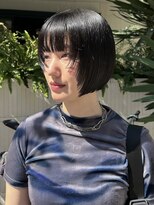 ユーリカ(Eurica) 顔周りレイヤー/ボブ心斎橋美容室/堀江美容室