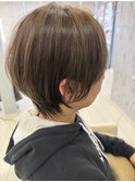 ショート/ハイライト/ロングレイヤー/髪質改善/円山/白髪ぼかし