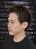 【清潔感重視】メンズカット+眉毛カット+シェービング|フェード可