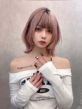 ロンド マーレ 天神大名店(Lond mare) 黒髪/オリーブグレー/小顔/ココアベージュ/レイヤーカット