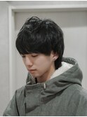 メンズナチュラルマッシュヘア/20代～30代［仙台］
