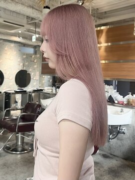 ラッドルーム(LAD ROOM.) ピンクベージュ/ベージュカラー/ケアブリーチ/