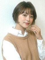 エミュ 表参道 青山(emu) 【emu井上信洋】フワッと軽やか前下がり大人ショート【エミュ】
