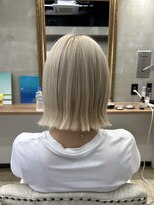 カミファクトリーライン(KAMI factory Rain)&nbsp;ぱつボブ外ハネ