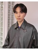 フィルムス 表参道(FILMS)&nbsp;men's/顔周り/ニュアンスパーマ/黒染め/韓国/ダウンパーマ