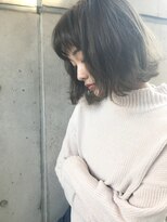 ミンクス 青山店(MINX)&nbsp;[MINX松下]　似合わせカット　外ハネボブ　赤みなしカラー