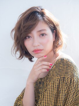 オーブ ヘアー ビーヴ 調布店(AUBE HAIR beve) 束感出やすいカラーのショートスタイル☆