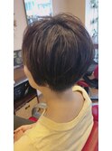 可愛い★刈上げマッシュショート