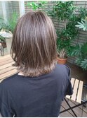 【hair salon W】グレージュカラー