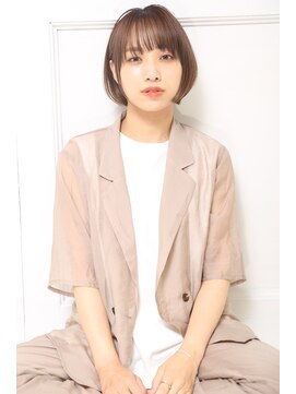 クラッチ 博多(CLUTCH) ナチュラル艶髪ストレートボブa12